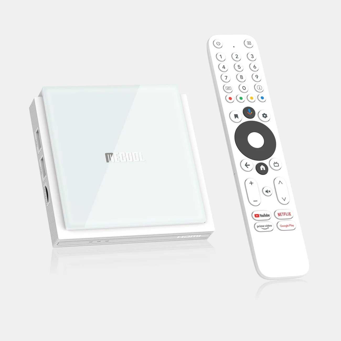 豪華版 米酷MECOOL KM2 PLUS Deluxe google TV Streamer 4K電視盒