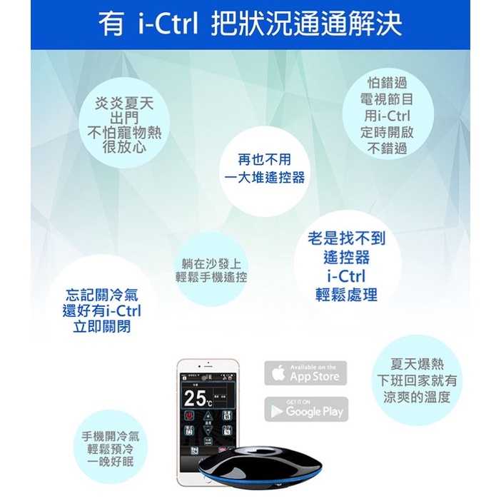 強強滾-AIFA i-Ctrl pro艾控 WiFi智能家電遠端遙控器 紅外線搖控