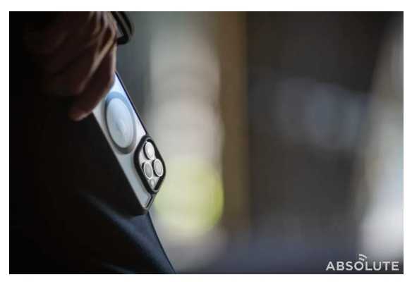 強強滾優選~ ABSOLUTEiPhone16全系列極墨黑無瑕透明防摔保護殼