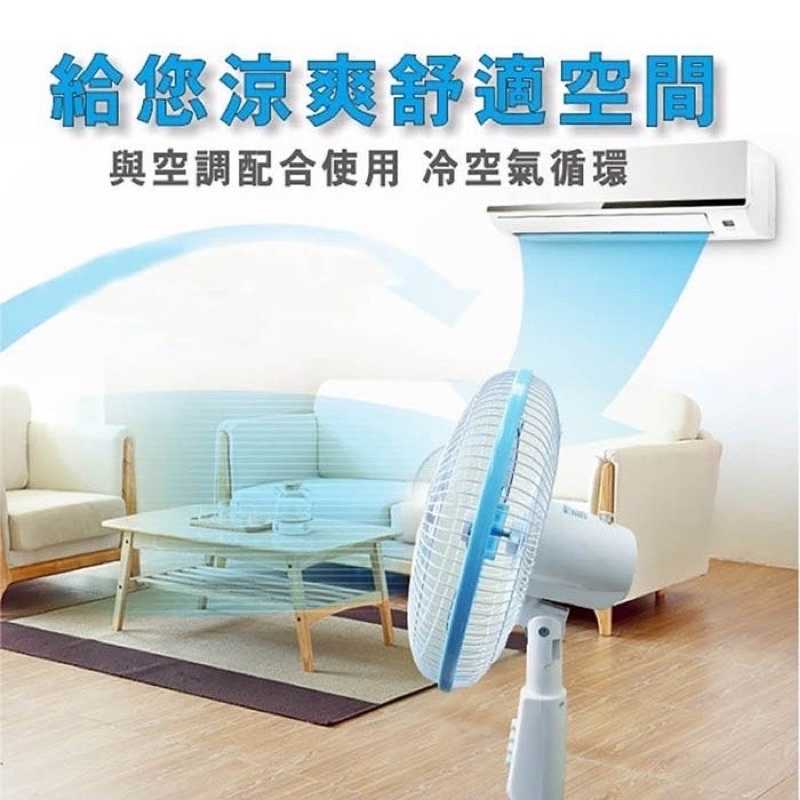 強強滾-KOLIN 歌林 14吋立扇 靜音電風扇 KF-LN1417 節能省電馬達 循環扇