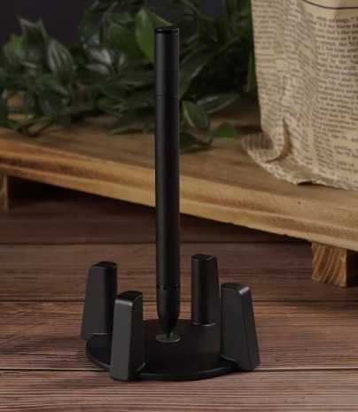 強強滾優選~ /novium/ HOVERPEN 自立筆【鈦】- 桌面上的純鈦漂浮筆