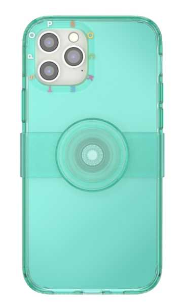 強強滾~PopSockets【iPhone 1212 Pro12 Pro Max】 泡泡騷殼扣組-薄荷綠