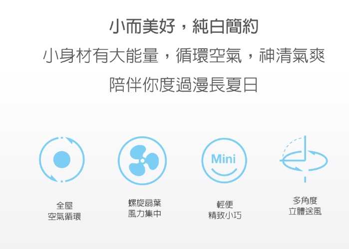 強強滾優選~ AIRMATE 艾美特 FB1562 6吋 AC 空氣循環扇