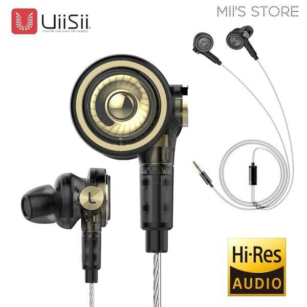 UiiSii BA-T9 最新旗艦耳機 MMCX接頭 可換線 入耳式耳機 Hi-Fi 雙腔單振膜動圈