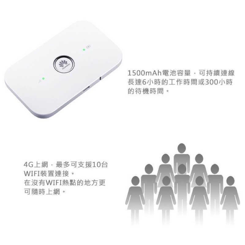 強強滾生活  HUAWEI 華為 E5573s-806 4G WiFi 行動網路 分享器