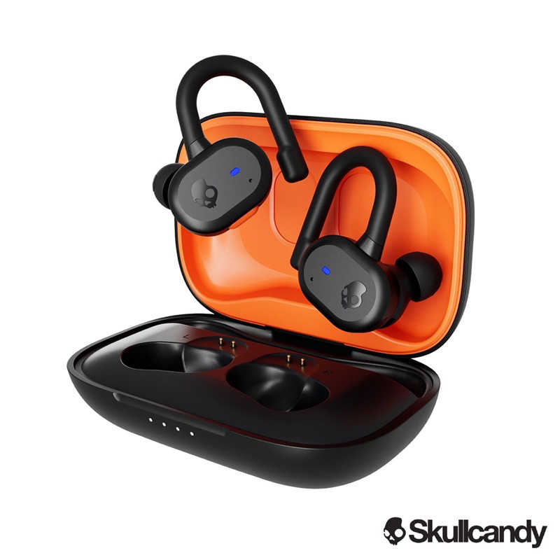 強強滾生活 Skullcandy 骷髏糖 Push Active 真無線藍牙耳機 黑+橘色(245)