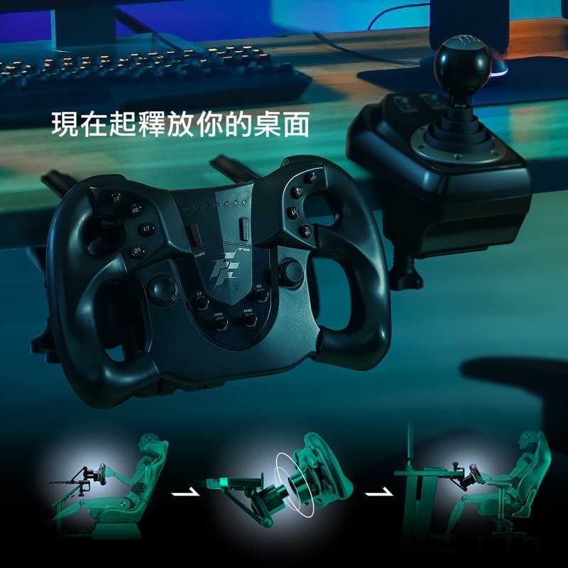 強強滾-FlashFire Monza極限遊戲方向盤 可支援PS4跑車浪漫旅