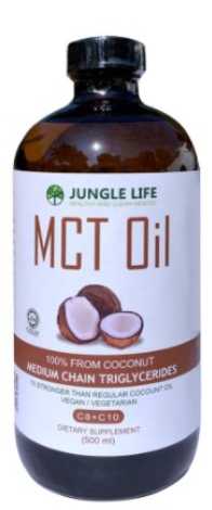 防彈咖啡MCT油,MCT Oil, (100% 椰子提煉) 防彈咖啡 生酮飲食 椰子油500ml