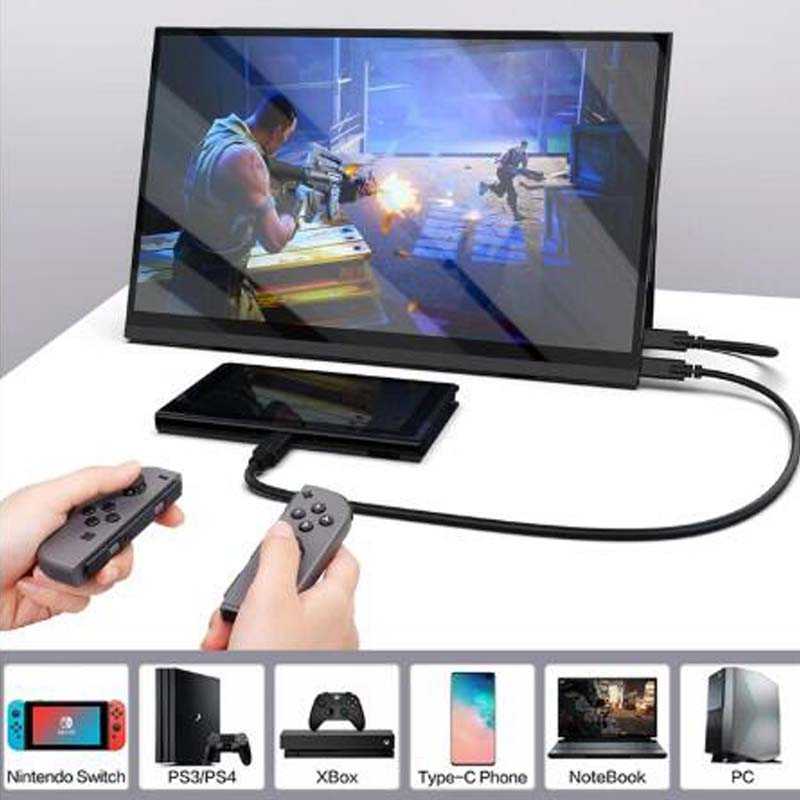 強強滾優選~ C-FORCE 15.6吋4K HDR行動觸控螢幕_台灣代理公司貨