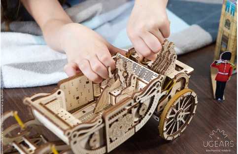 Ugears 自我推進模型 - 皇家馬車