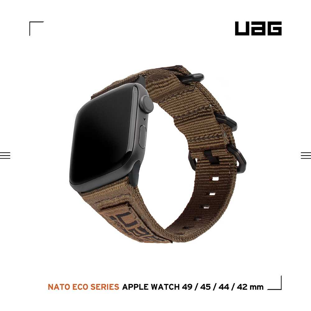 強強滾優選~ UAG Apple Watch 42/44/45/49mm Nato尼龍錶帶