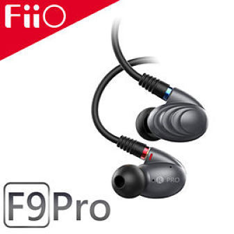FiiO F9Pro 美國樓氏雙動鐵+1動圈混合三單元MMCX可換線入耳式線控耳機 一圈雙鐵三單元結
