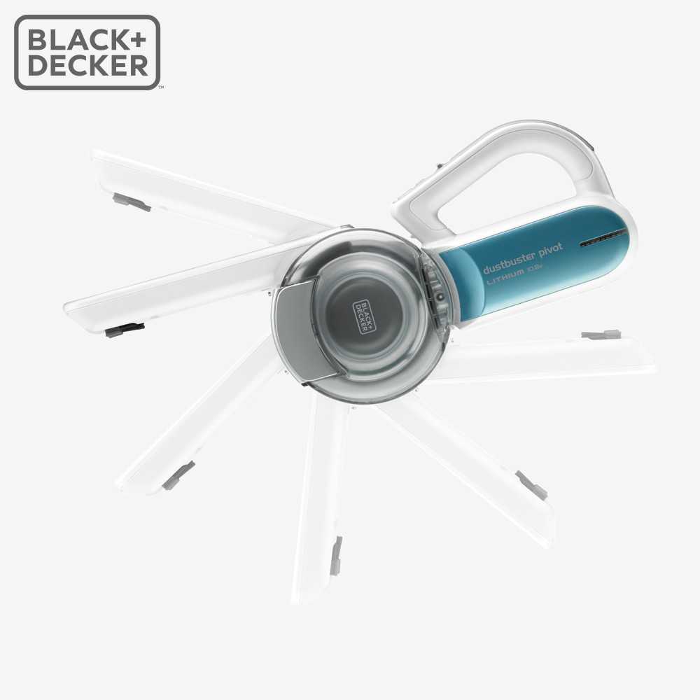 強強滾優選~美國百工 BLACK+DECKER Pivot3 10.8V 吸頭210度旋轉 無線手持吸塵器