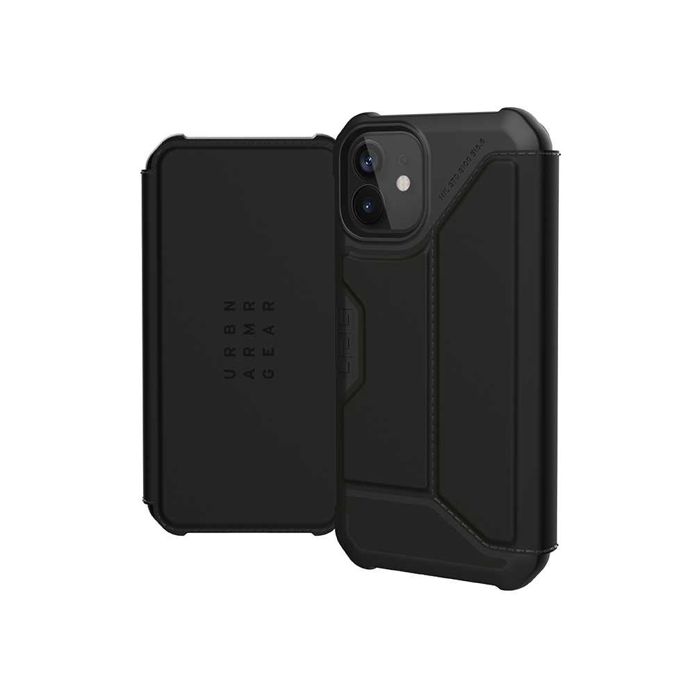 美國軍規 UAG iPhone12 mini "5.4" (2020) 翻蓋式耐衝擊保護殼-(2色) 強強滾
