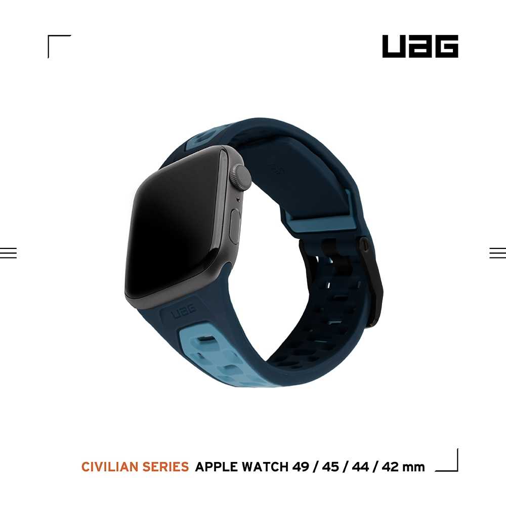 強強滾優選~ UAG Apple Watch 42/44/45/49mm 簡約運動錶帶