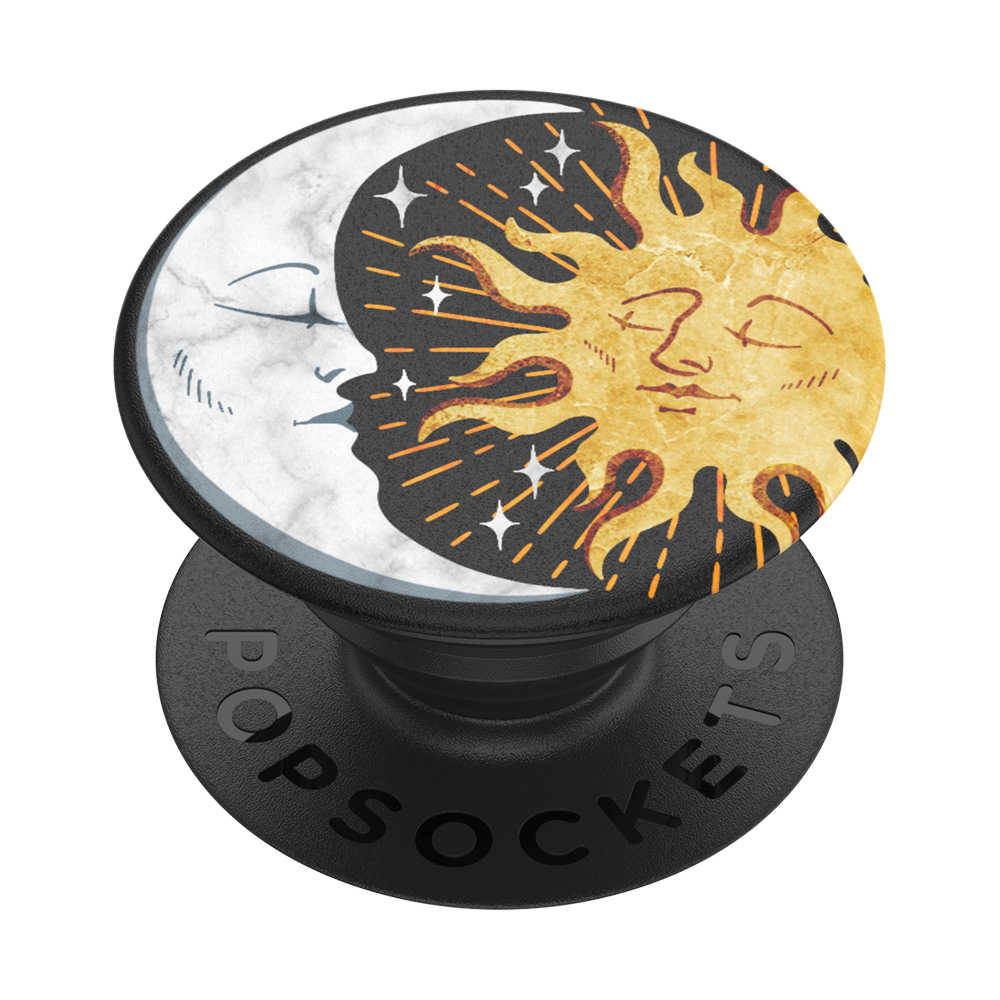 強強滾優選~日月【PopSockets 泡泡騷二代 PopGrip】 美國 No.1 時尚手機支架