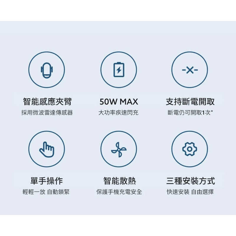 強強滾生活 小米 小米無線車充 Pro 50W