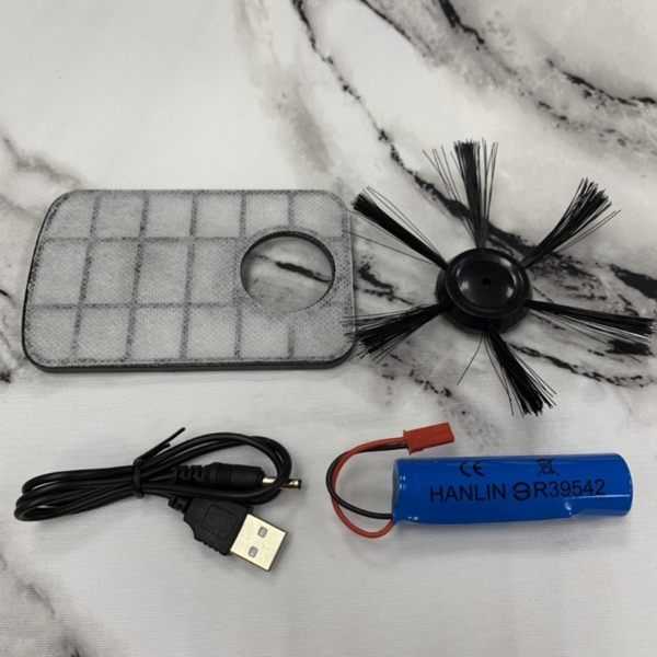 HANLIN-ESD1 小資族-實用USB充電吸塵掃地機器人配件 濾網1個 強強滾