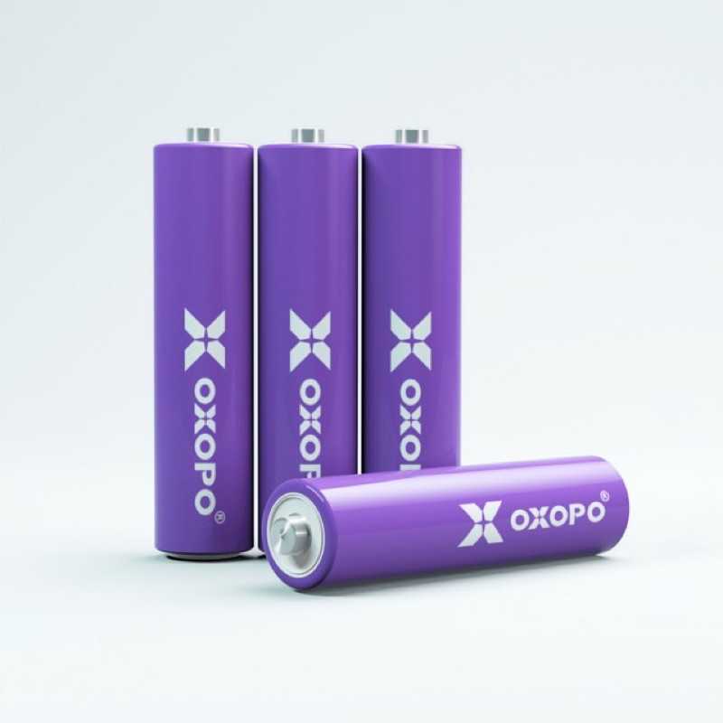 強強滾-【OXOPO】AAA四號高容量鎳氫電池4入(台灣在地品質檢測)