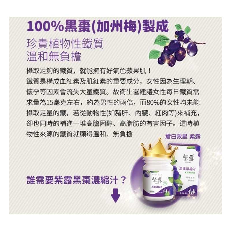 強強滾-紫露 黑棗濃縮汁