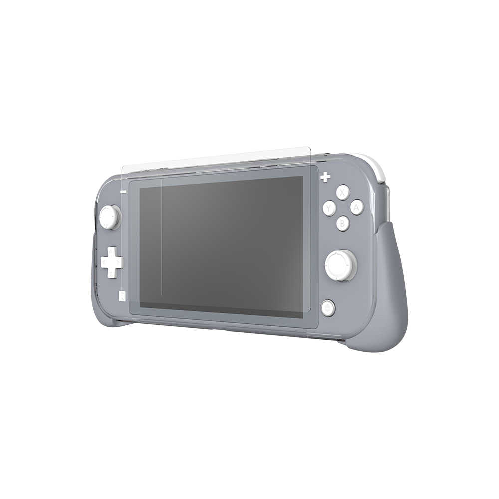強強滾優選~ Gear4【Switch Lite】D3O® 奇塔 Kita Grip 360 保護殼-灰(含保護貼)