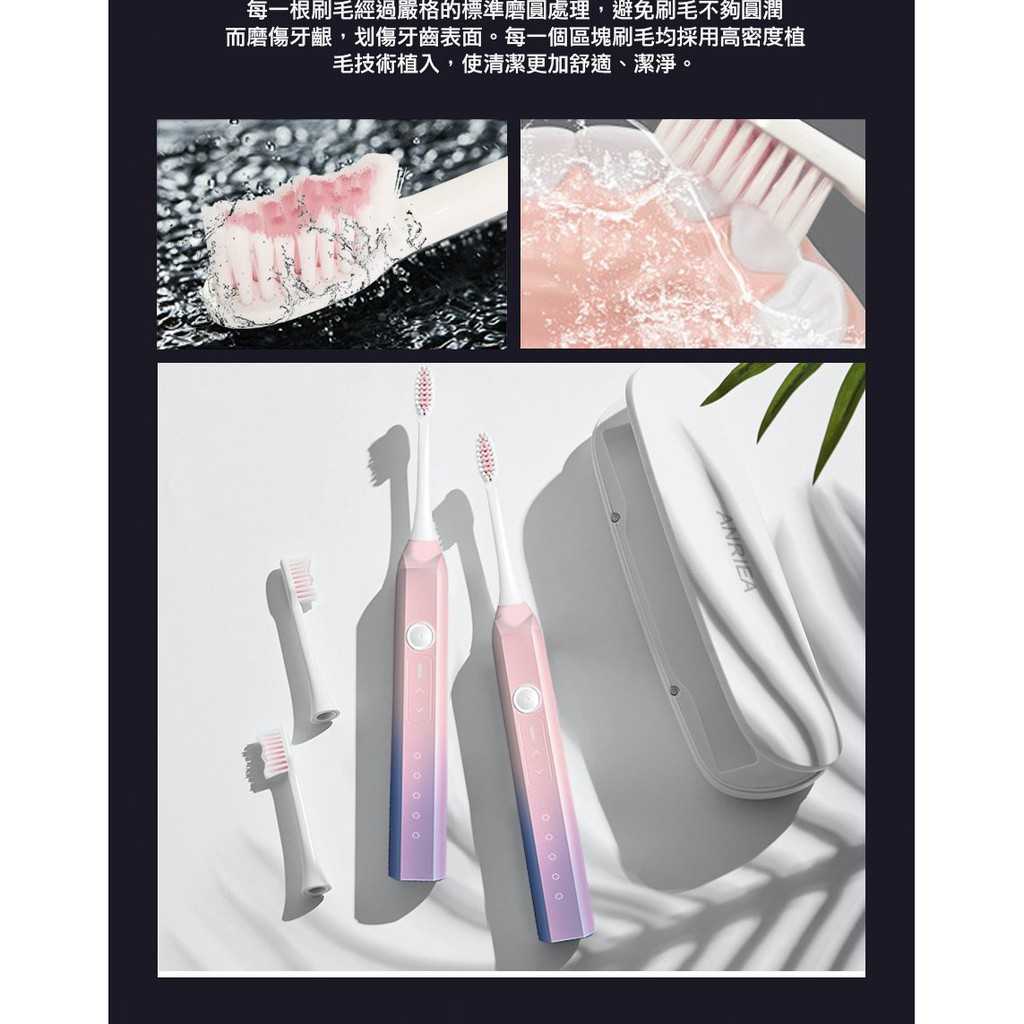 強強滾-ANRIEA 美齒粉心機 電動牙刷更換用 杜邦刷頭 替換牙刷 8入