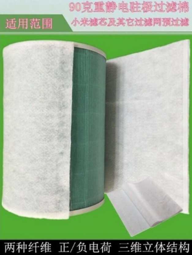 強強滾~小米空氣淨化器濾心用濾棉10片