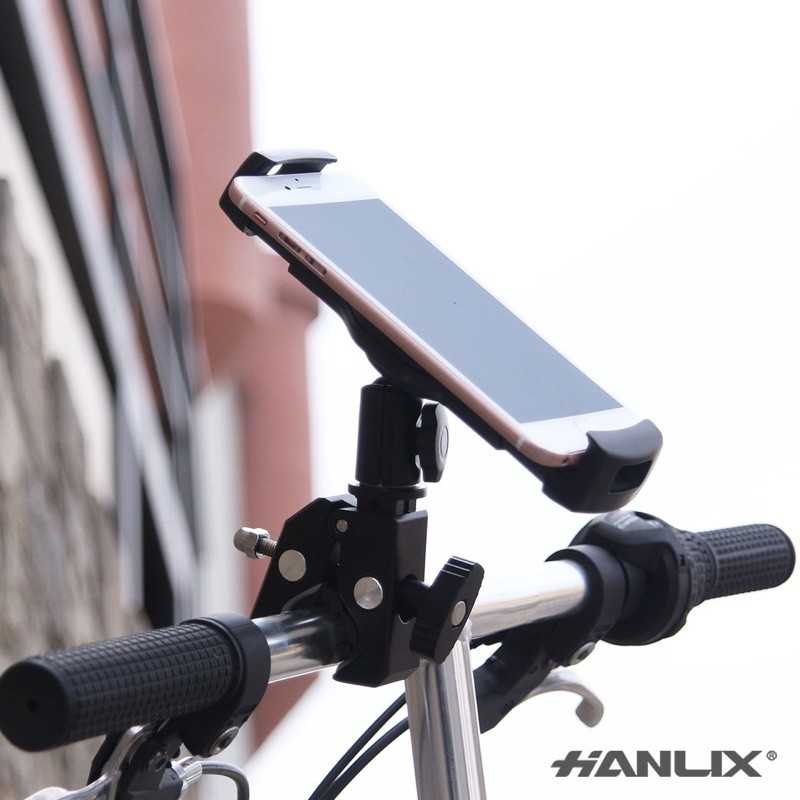 強強滾-【Hanlix 亨利士】MIT台灣製 Tudi C1 手機夾頭固定架-夾具式