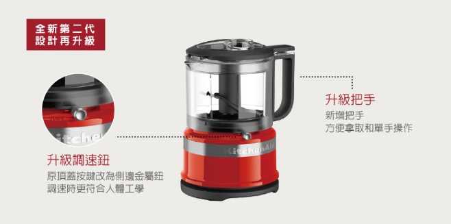 強強滾嚴選~ KitchenAid 3.5 cup 迷你食物調理機(升級版)