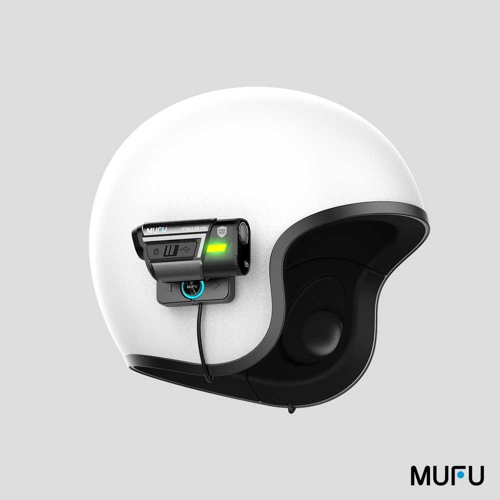 強強滾優選~ MUFU機車行車記錄器 V30P 好神機搭配BT1藍牙組合|