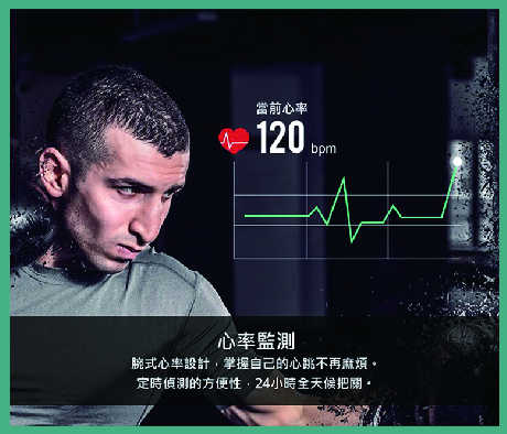 強強滾-GOLIFE-Care-Xc 智慧全彩觸控心率手環