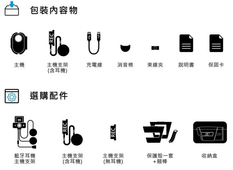 強強滾 MUFU前後雙錄機車行車記錄器 V30P好神機 贈64G記憶卡