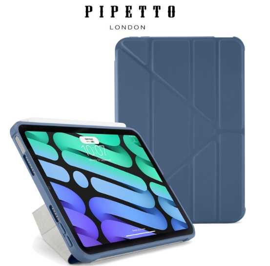 強強滾~英國Pipetto Origami iPad mini 6 (8.3吋)TPU多角度摺疊保護套