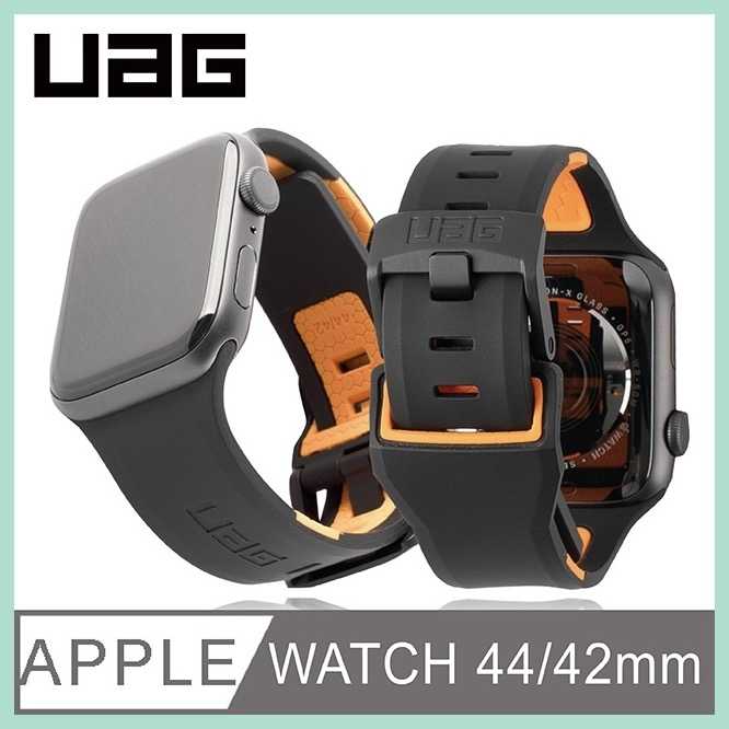 強強滾－UAG Apple Watch 42/44mm 簡約舒適錶帶