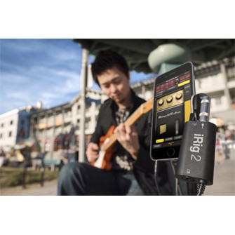 強強滾-IK Multimedia iRig 2 吉他傳輸介面 類比式 iPhone,Android 錄音