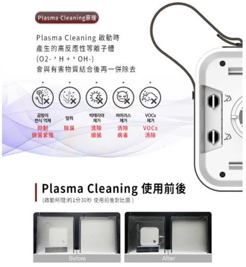 韓國IM Healthcare Plasma Cleaning可攜式等離子空氣清淨機