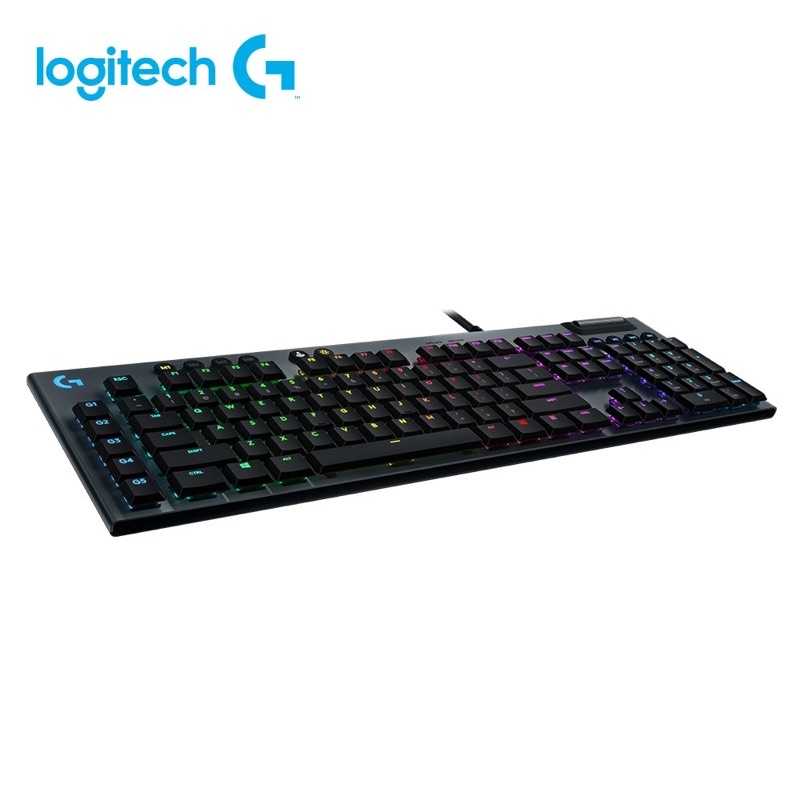 強強滾-Logitech 羅技 G813 RGB 機械式 短軸遊戲鍵盤 青軸 棕軸 紅軸 電競 有線鍵盤