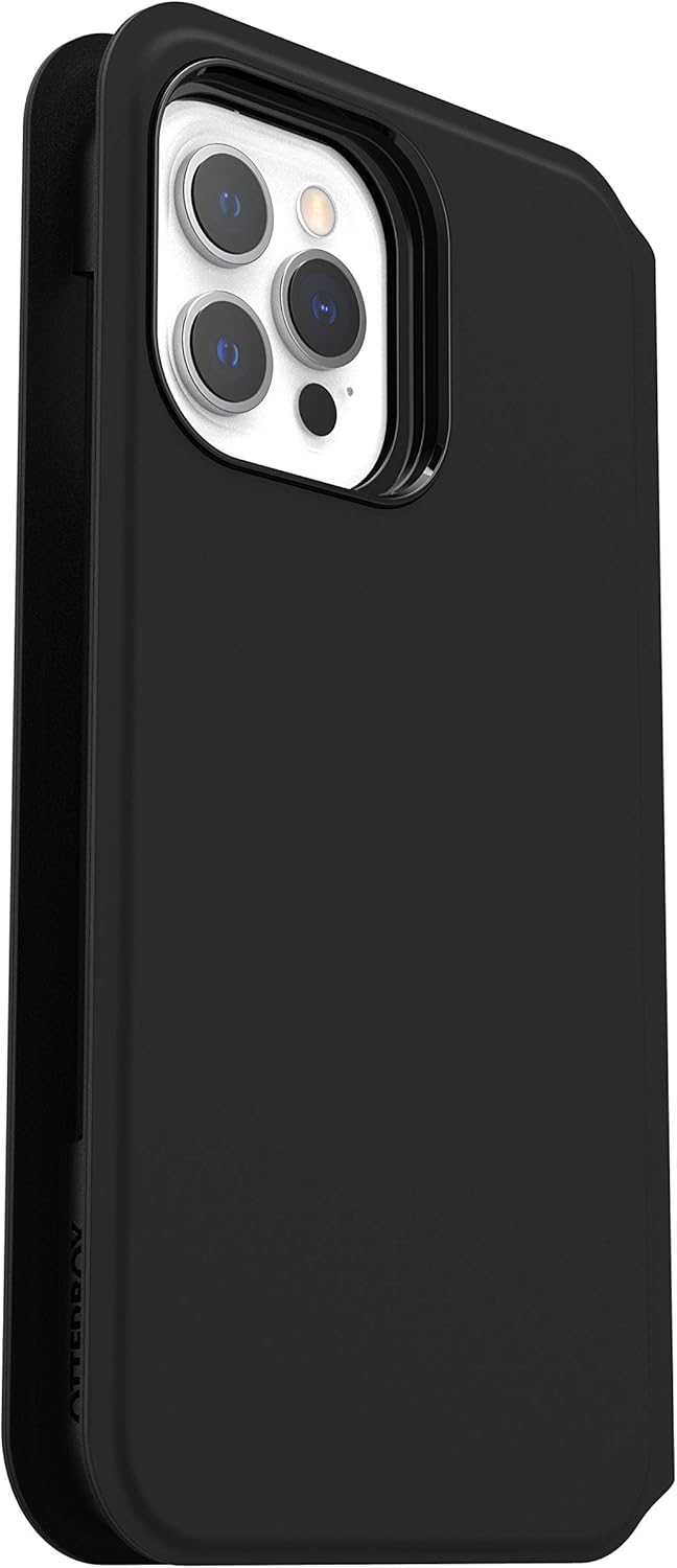 OtterBox 翻蓋式手機保護套 iPhone 12 Pro Max 防震、防摔、纖薄、柔軟觸感皮套