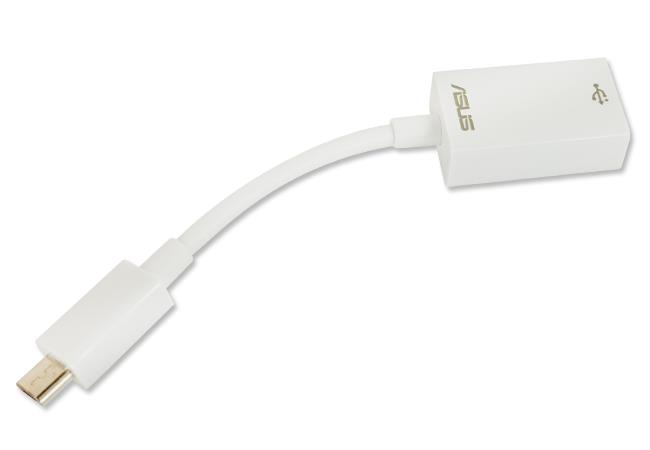 強強滾-【ASUS MICRO轉USB OTG 轉接頭】白（華碩、USB、OTG、轉接頭、現貨)