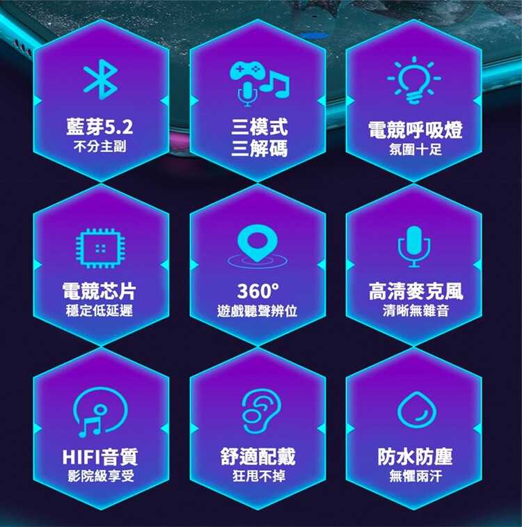 強強滾優選~ B.L ZERO-X1 藍牙電競遊戲耳機