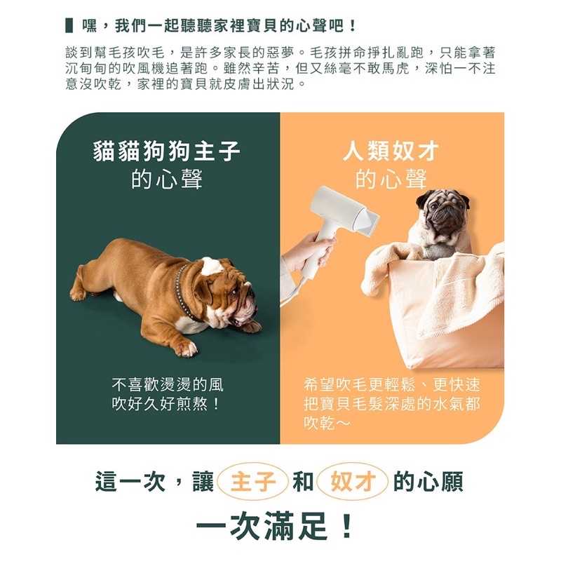 強強滾生活 uah有哈 大風吹-寵物沙龍吹水機/吹風機 110V 低噪音