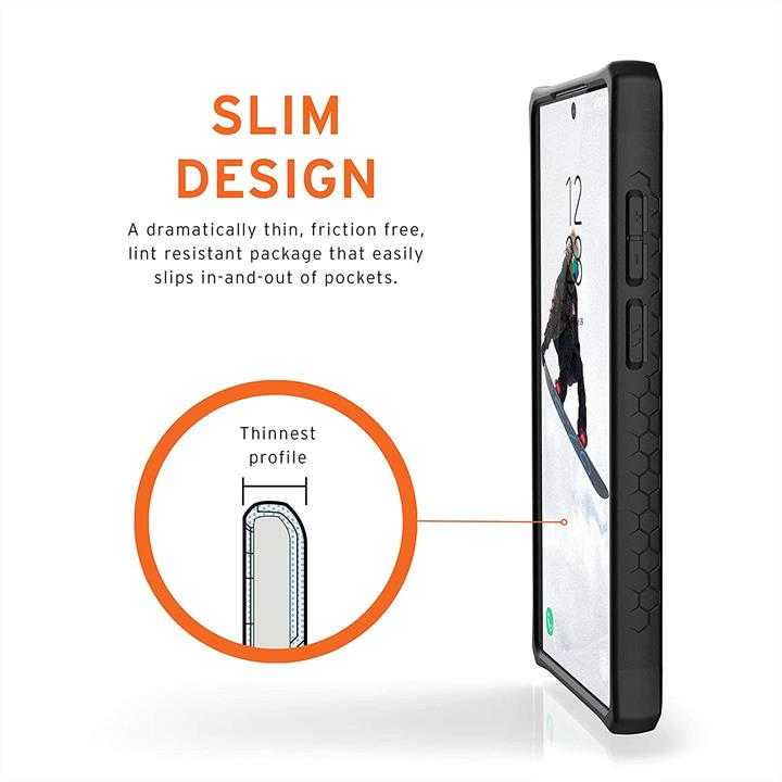 強強滾生活 UAG Samsung Galaxy Note20 5G [6.7英寸屏幕]堅固輕巧的超薄防震手機殼
