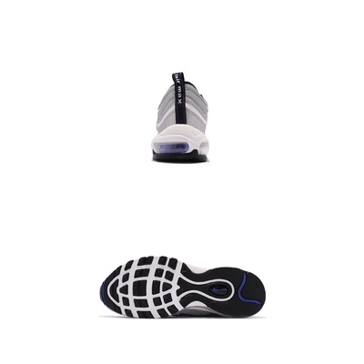 強強滾-【NIKE 耐吉】休閒鞋 Air Max 97 經典 運動 男鞋 復刻 氣墊 避震 銀彈 休閒穿搭 銀 紫