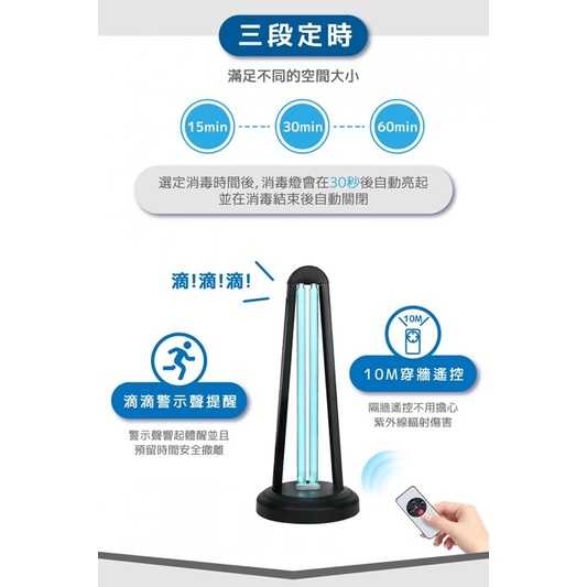 強強滾-【CLEAR LIFE】疫情時代居家工作必備 UVC紫外線殺菌燈