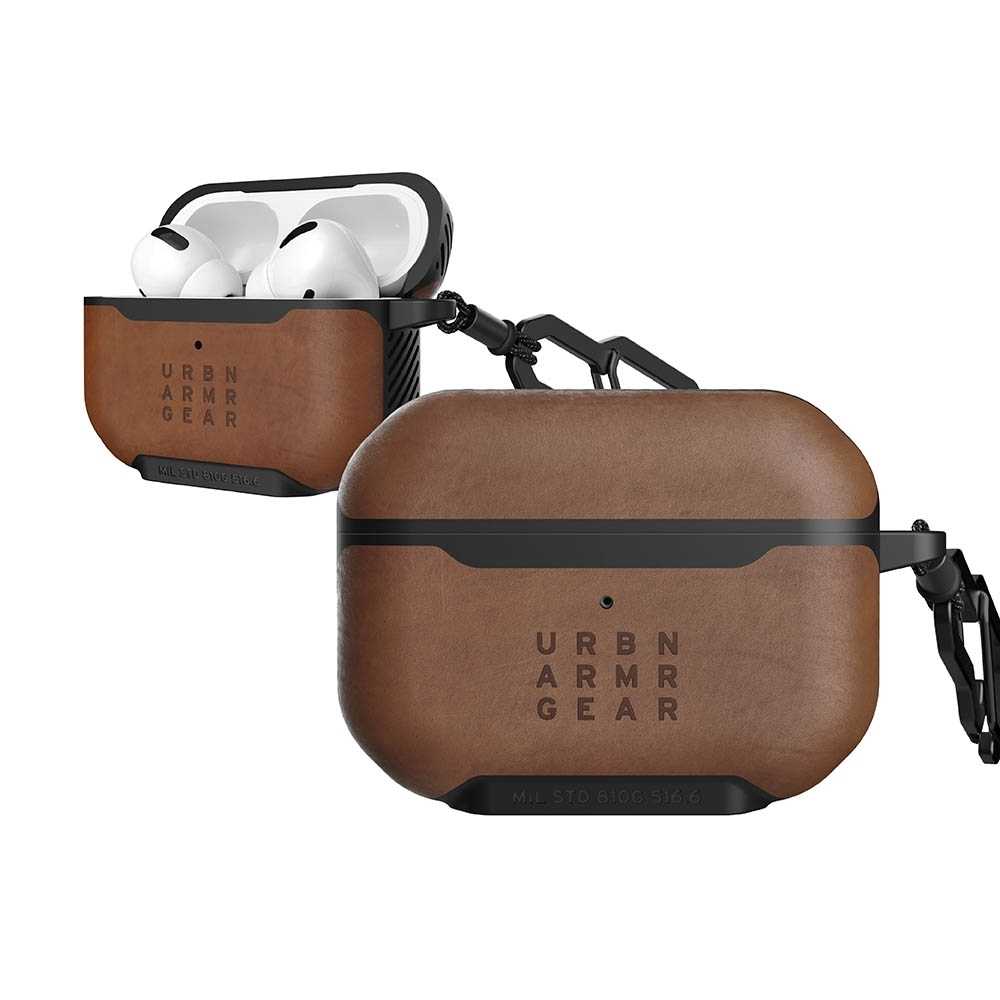 UAG AirPods Pro 耐衝擊保護殼-皮革款 保護套 apple耳機保護套