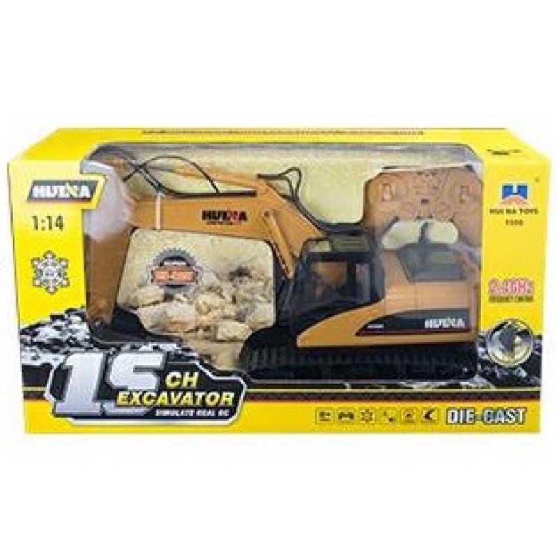 強強滾-送充電電池 合金版 14通道 2.4G 遙控 挖土機 抓木機 大型1:14 履帶式 工程車 遙控車