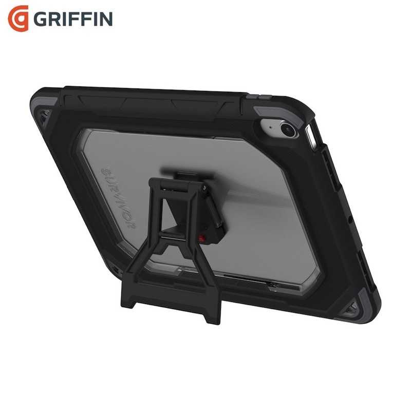 強強滾-Griffin iPad Air 10.9吋2020SurvivorAll-Terrain軍規防摔殼 黑/透明