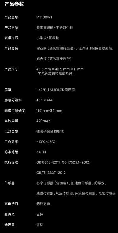 強強滾優選~小米有品Xiaomi Watch S1 小米智能手錶