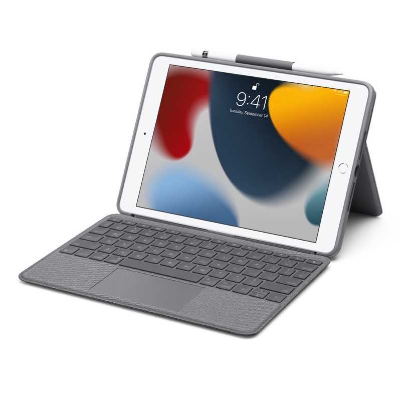 強強滾-Logitech Touch 鍵盤保護套 iPad 9代 /12.9 ipad pro 5代