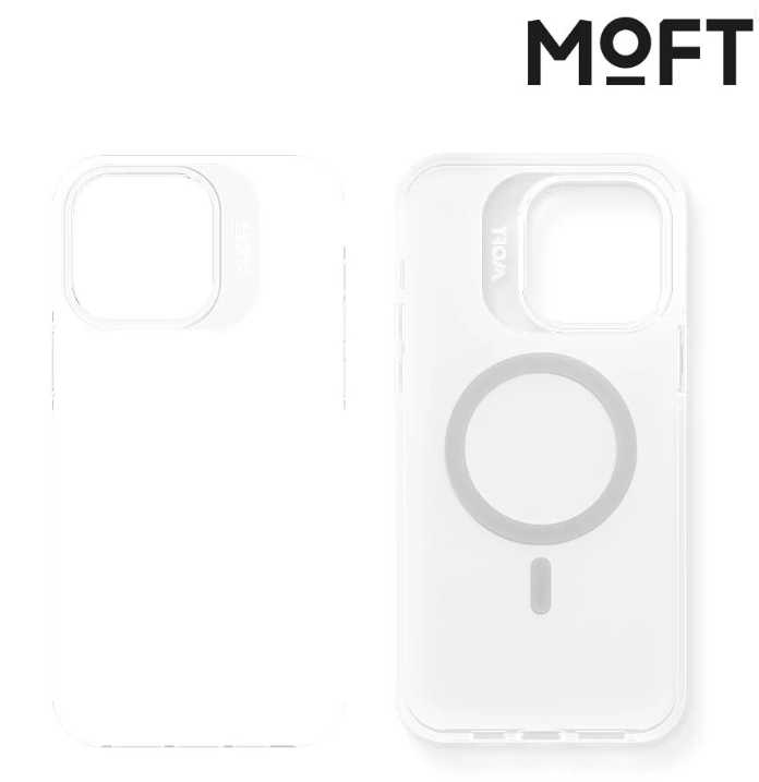 強強滾優選~ MOFT iPhone14系列 磁吸防摔保護殼- 白色